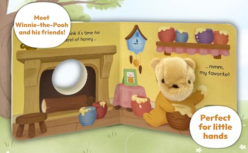 Image of Winnie-the-Pooh: Hello, Pooh! Finger Puppet Board Book for Babies and Toddlers
