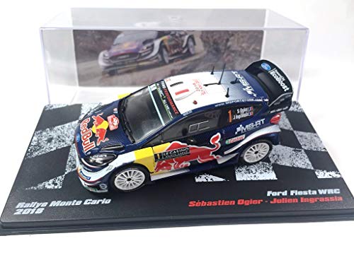 - Voiture 1/43 Ford Fiesta WRC Rallye Monte-Carlo 2018 Ogier Ingrassia (BR28)
