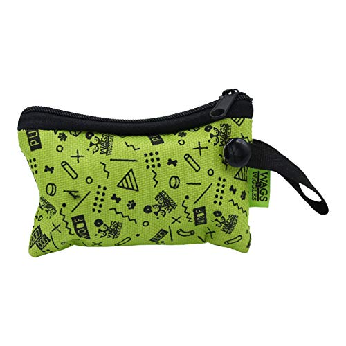 Wags & Wiggles Waste Bag Dispenser With 30 Dog Poop Bags | Pineapple Scented Doggie Bags & Adorable Dispenser | Strong Dog Waste Bags, Great For Everyday Use #TOP4