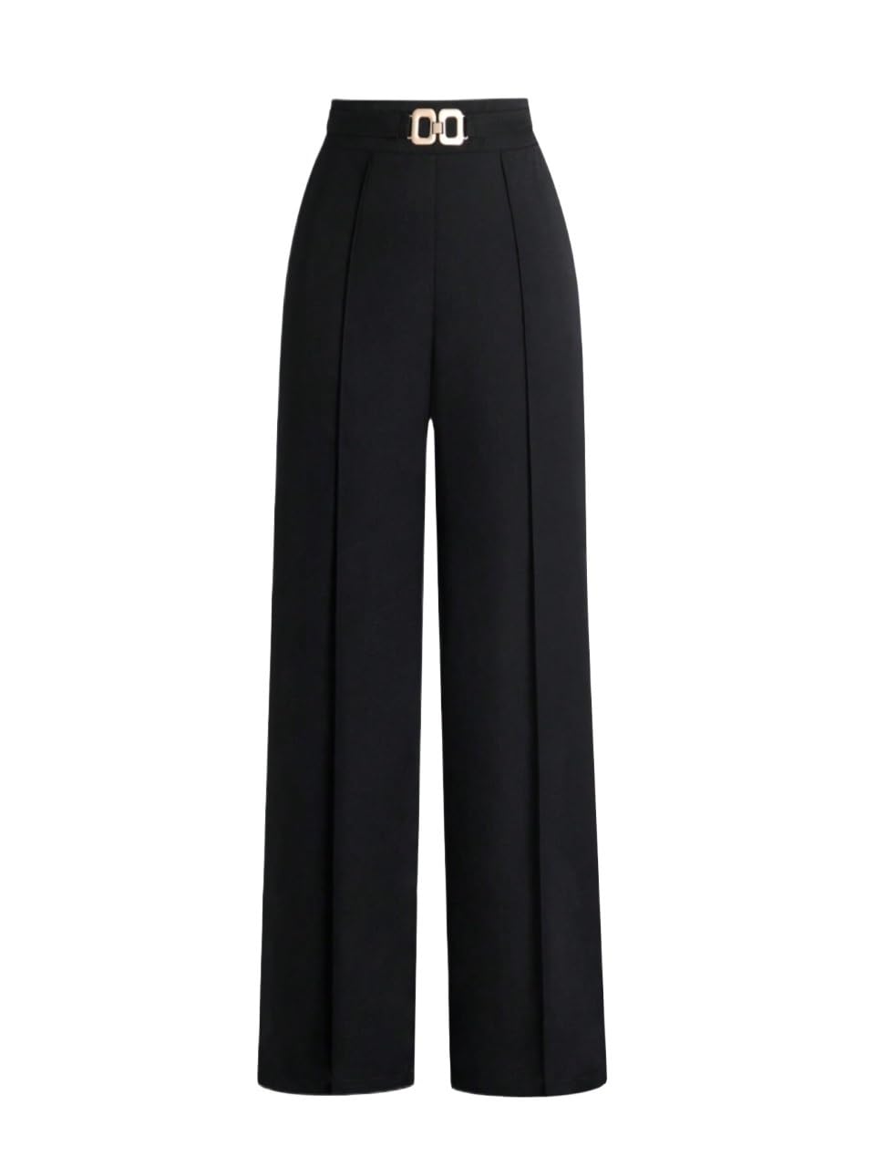 Womens Casual High Waist Slimming Fit Straight Leg Pants Fall Trousers for Women