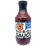 Pitmaster LT's Classic Kansas City Made BBQ Sauce | NO: High-Fructose Corn Syrup, Gluten, Preservatives | All-Natural, Smoky Sweet Craft Blend (19 oz)