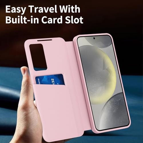 Coque pour Galaxy A57 Smart View Flip Case étui de protection antichoc stand - 2
