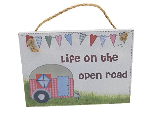 caravane plaque murale  Fun différents modèles  20 cm x 15 cm 20 cm x 15 cm x 0.9 cm. Life on Open Road