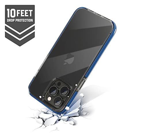 Image of eller sante Guard Series for iPhone 14 Pro Case Cover, 10 Feet Drop Protection, Shockproof, Scratch Resistant, Slim, Thin Compatible with iPhone 14 Pro Back Cover - Dark Blue