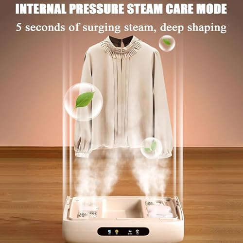 Automatic Ironing Machine Electric Heated Clothes Dryer Heated Clothes Airer With Remote Control Portable Foldable 800W Mini Drying Machine