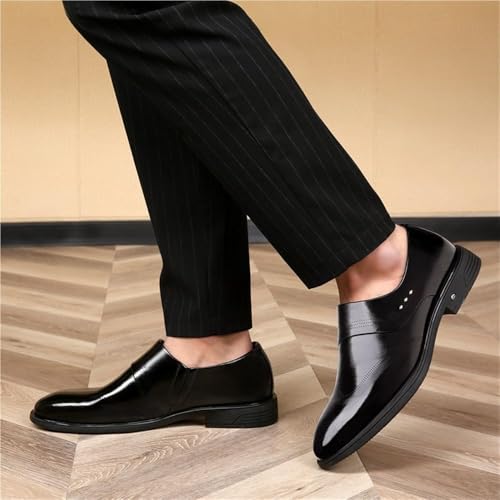 Classic Slip On Loafers for Men Business Office Dress Leather Formal Shoes2