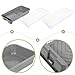 BAZEITFLOW 3pcs 4-inch Plastic Paint Roller Tray Set with Disposable Liners, Lightweight Paint Tray Inserts for Indoor and Outdoor Painting Tools