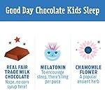Good Day Chocolate Melatonin for Kids [50 Count] - Fair Trade Non-GMO Chocolate with Chamomile and Melatonin 1 mg - Toddler Melatonin, Kids Natural Sleep Aid for Ages 3 and Up - Image 2