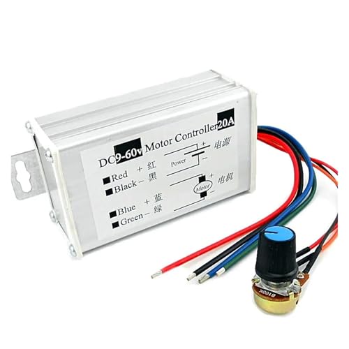 Modulateur largeur impulsion PWM pour ajuster la ventilation 12V 24V 60V