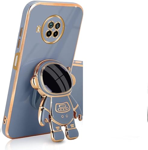 Apurb Store for Mi 10i 5G Case Cute 3D Astronaut Stand Design Camera Protection Shockproof Soft Back Cover for Mi 10i 5G (Blue)
