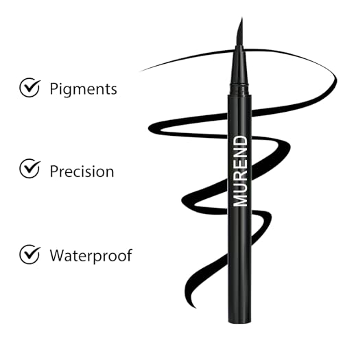 Delineador Líquido Negro Mate Waterproof MUREND miniatura 3