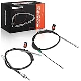 Frankberg 2x Handbremsseil Handbremsseile Hinten Kompatibel mit Voyager IV RG RS 2.8 CRD 2.4 2.5 CRD 3.3 3.3 AWD 2000-2008 Replace# 4721028AJ 04721028AI