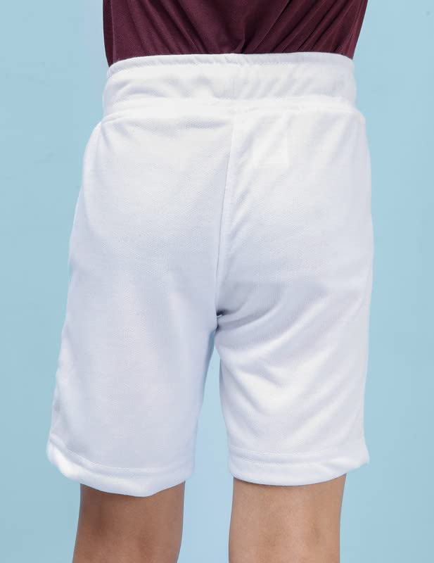 Image of Nusyl Solid & Printed Cotton Blend Shorts for Boys | Comfortable Casual Shorts | Soft Breathable Fabric with Elastic Waistband | Relaxed Fit | 2-16 Years | Multiple Colors