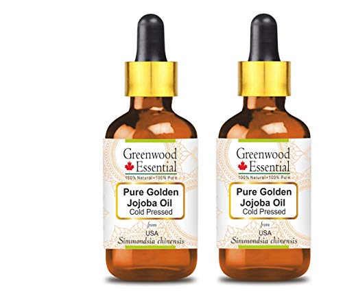 Huile de jojoba pressée à froid Simmondsia chinensis pure pour un soin de prestige cutané