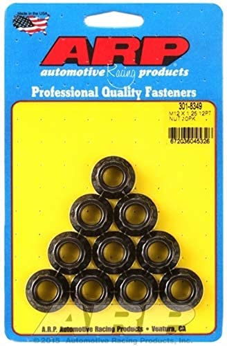 Kit d'écrous M12 x 1,25 12PT ARP 301-8349 pour liaison mécanique