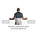 Aspen Quikdraw PRO Back Brace with Pulley System for Lower-Back and Lumbar Pain Relief, Extra Large
