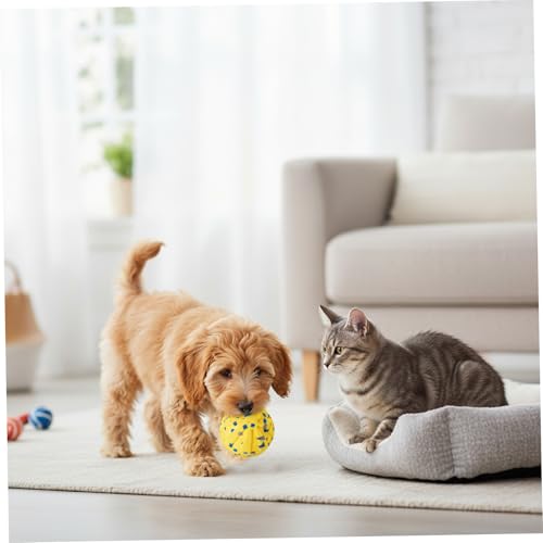 Balle interactive pour chien en ETPU robuste pour grands molosses