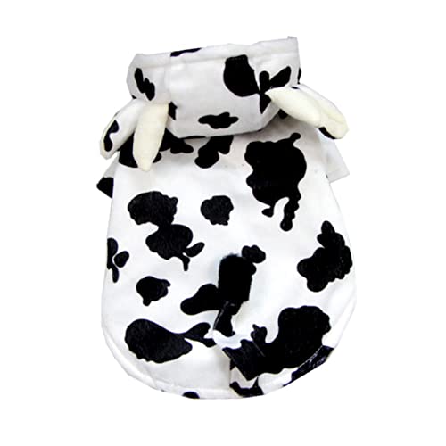 Disfraz de vaca creativo para perro talla XL
