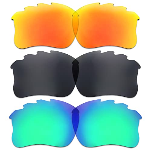 Lentilles Oakley Flak Jacket XLJ Vented verres de rechange 3 couleurs outdoor