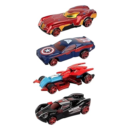 Image of Khasala Brothers 12 Pack Mini Metal Die Cast Car for Kids, Metal Racers Series High-Speed Friction Powered Vehicles Push go Cars for Toddlers Kids Gift (Pack of 12 Cars)