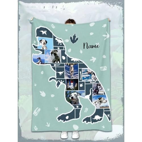 Couverture photo pour animaux de compagnie plaid personnalisé chat