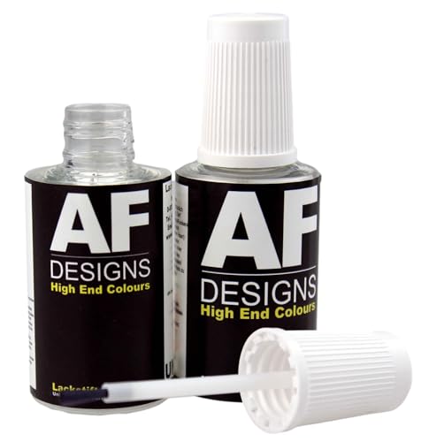 Alex Flittner Designs Stylo de retouche compatible avec Nissan BYKO Bright Silver Metallic Peinture automobile à séchage rapide 2x20ml