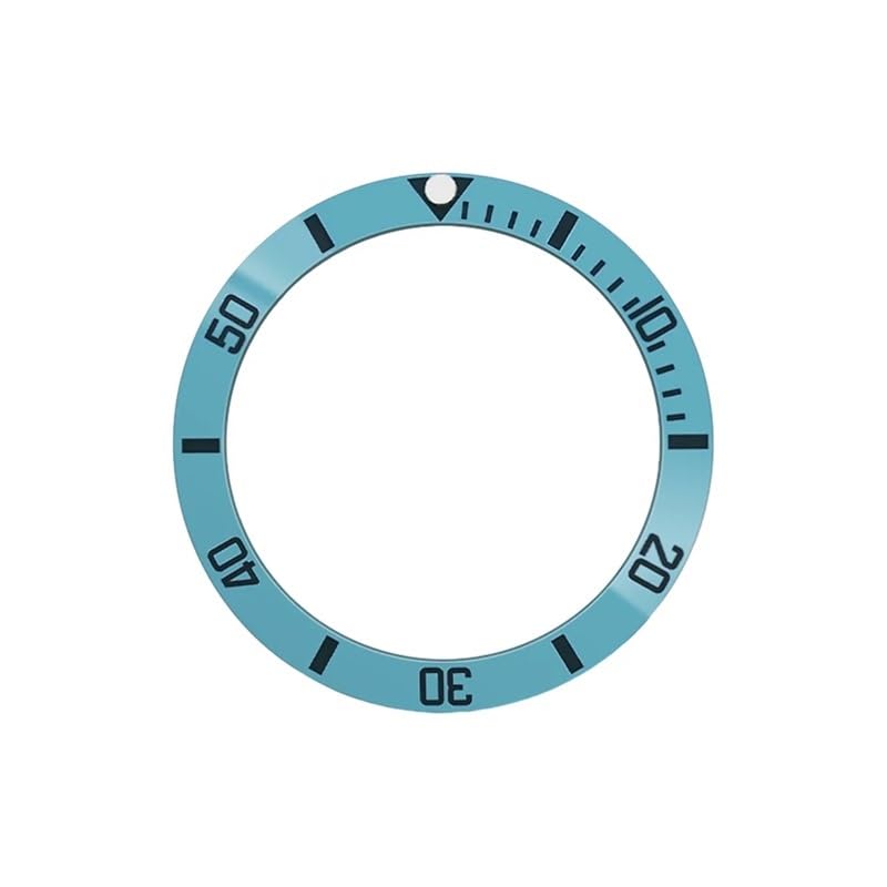 1 szt. 38 mm x 30,7 zakrzywiony ceramiczny pierścień wkładki pasuje do koperty zegarka NH35 NH36 SKX007 SKX009 SUB GMT części modernizacji męskiego