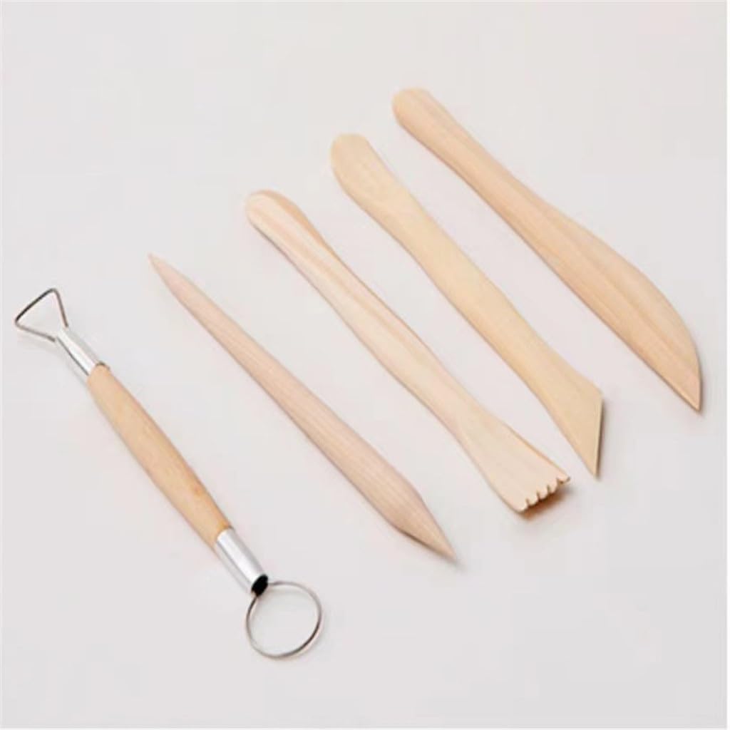 Outils de poterie : 17 Ensembles de Sculptures en Argile, tiges à pilules, Sept Aiguilles, Outils de Bricolage Faits à la Main