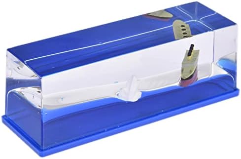 1PC Cruise Ship Fluid Drift Bottle, Acrylic Cruise Ship Mode Fluid Drift Bottle, Unsinkable Titanic Toy Cruise Ship Decoration for Car Decor Display Cases and Gifts