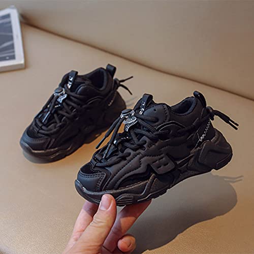 Kids Boys Girls Tennis Shoes Lace up Sport Running Sneakers Rubber Casual Walking Fashion Athletic Outdoor Shoes3
