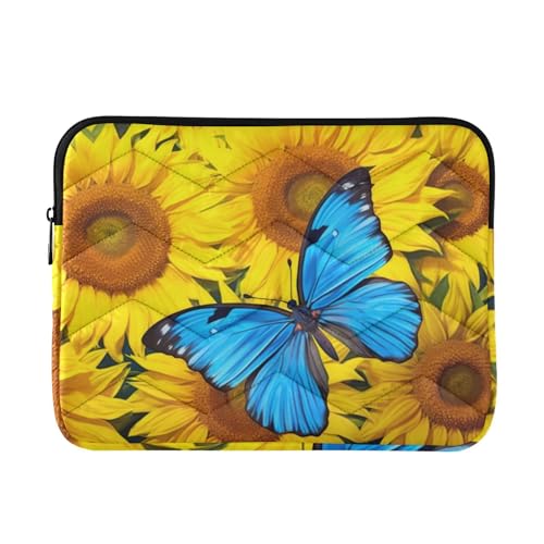 Funda para laptop 13-14 pulgadas impermeable azul
