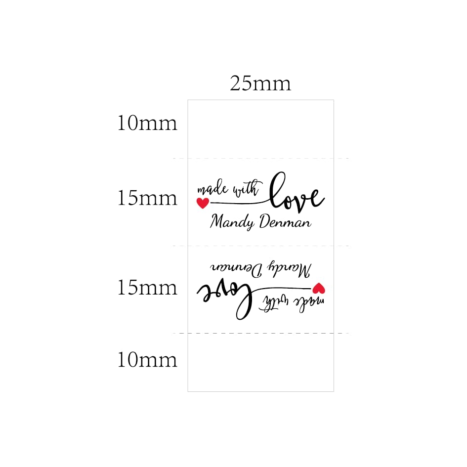 Etichetta Personalizzata Per La Cura Dell'abbigliamento Con Stampa Ambientale In