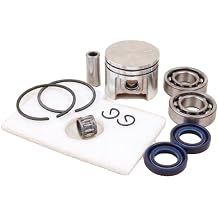 For Ms180 018 Engine For Piston Kit 38mm With Pin Crankshaft Air Filter Oil Seal Rings And Bearings Complete Rebuild Set For Chainsaw Repair Parts Replacement