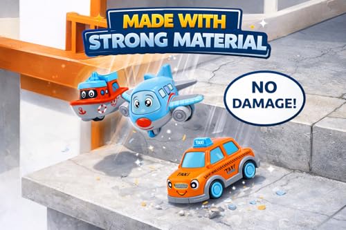 Image of Brand Conquer Excavator Construction Long Crane Engineering Vehicle Model Unbreakable Toy for 3 Years Old Boy and Girl Vehicles Set for Kids 3-14 Years (Fun Auto 6 Pcs)