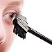 Metal Teeth Eyelash Comb and Duo End Angled Eyebrow Brush with Spoolie, Best To Define Mascara, Eye Brow Powder Makeup and Lash Extension