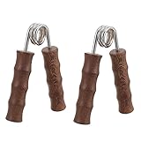 GRIRIW Handmuskeltrainer aus Holz Praktischer Fingertrainer für Griffkraft und Handgelenkstärkung...