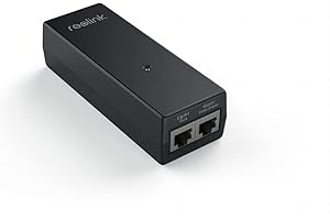 Reolink Gigabit PoE Injector Switch: Power Up Non-PoE Devices, Up to 100m Reach