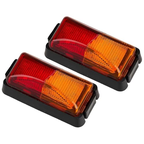 Feu stop motocyclette à 8 LED bicolores et trois fils pour une visibilité maximale