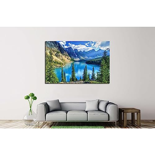 Toile Wenkchemna Peaks Banff au rendu artistique premium ZELLART