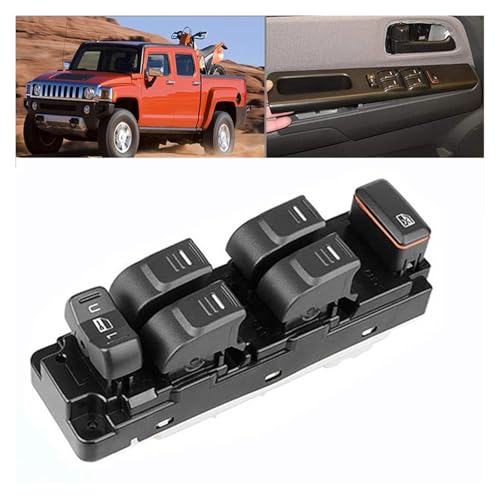 Bouton de commande de lève-vitre fluide pour Hummer H3 avec commande passagers - 2