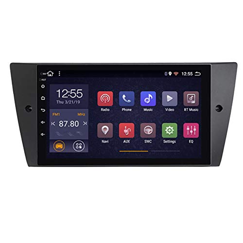 Android 8.1 Auto Stereo GPS Navigation HD 1080P Auto für BMW E90 E91 E92 E93 mit 9 Zoll Bildschirm, Radio, Bluetooth,SWC,4 cores,4G+WiFi:2+32G