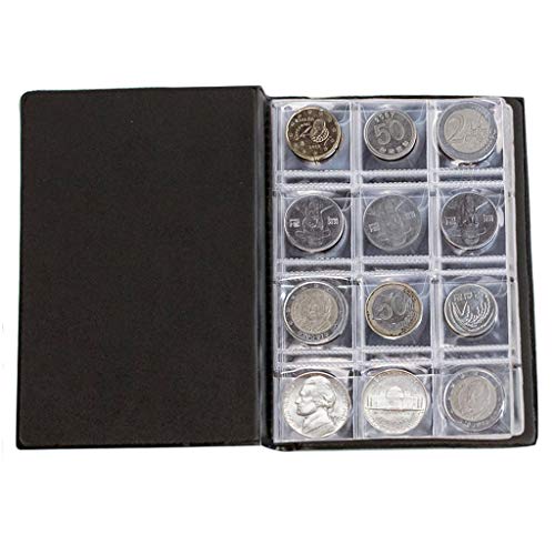 Osopola Coin Storage Album - 120 Pockets Coin Collecting Holder For Collectors Black Cs3912 #TOP5