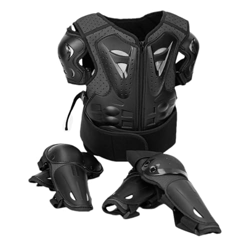 Equipo de motos de para niños,Protector de pecho para motos de , Traje multiusos para motocicleta para niños Protector de pecho para niños, Elegante traje protector de pecho para montar en bicicleta,