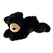 Wild Republic EcoKins Mini Black Bear Stuffed Animal 8 inch, Eco Friendly Gifts for Kids, Plush Toy, Handcrafted Using 7 Recycled Plastic Water Bottles (24807)