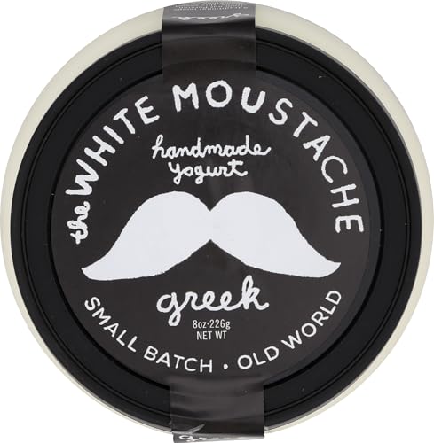 The White Moustache Yogurt Greek Style Plain 8 Ounce
