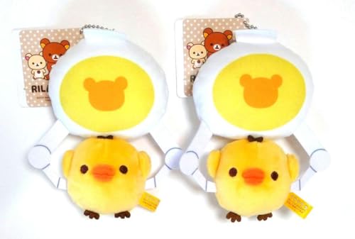 リラックマ クレーン ぶらさがり ぶるぶる ぬいぐるみ キイロイトリ 2点