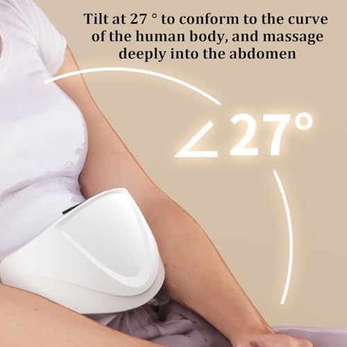 Masajeador abdominal eléctrico, nuevo en 2025 para celulitis y abdomen, instrumento de amasado con piedra bian, para abdomen y piernas, con 2 modos de velocidad y arranque con un clic miniatura 2