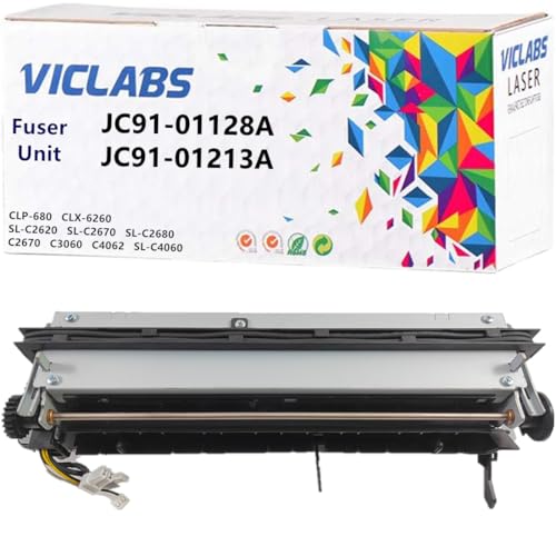 VICLABS JC91-01128A JC91-01213A fuser unit 110V replacement for Samsung JC91-01128A JC91-01213A fuser unit for use in CLP-680 CLX-6260 SL-C2620 SL-C2670 SL-C2680 ProXpress C2670 C3060 SL-C4060 Printer