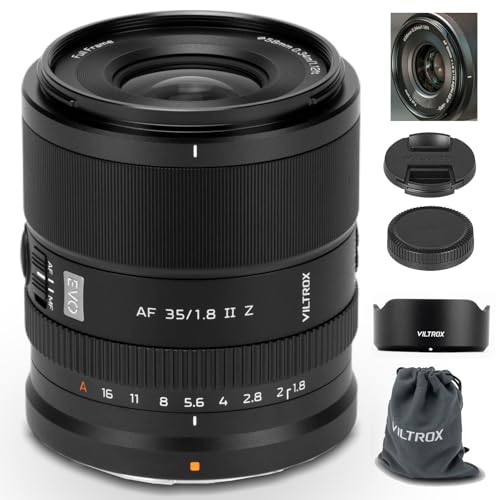 Image of VILTROX 35mm F1.8 II EVO Z APO Lens for Nikon Z, Full Frame Autofocus Prime Lens for Nikon Z-Mount Cameras Z30 Z50 Z50II ZFC Z5 Z5II Z6 Z6II Z6III Z7 Z7II Z8 Z9 ZF ZR