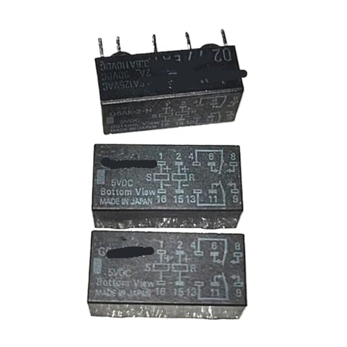 Relais G6AK-2-H 5V 10PIN 3PCS pour circuit imprimé bistable